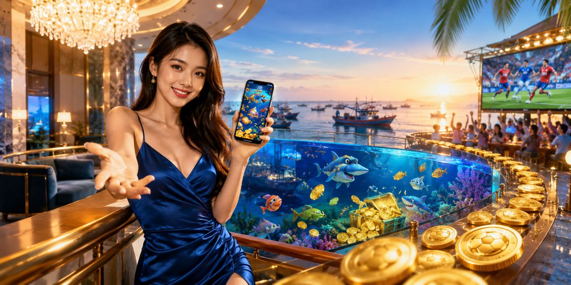 Người chơi trải nghiệm casino di động tại bãi biển Mũi Né